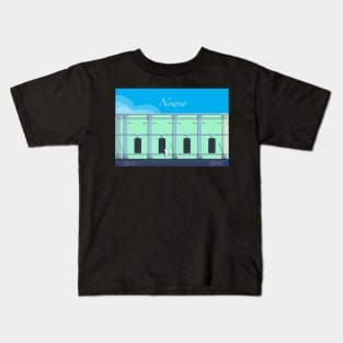 Berry Street Art Deco text Kids T-Shirt